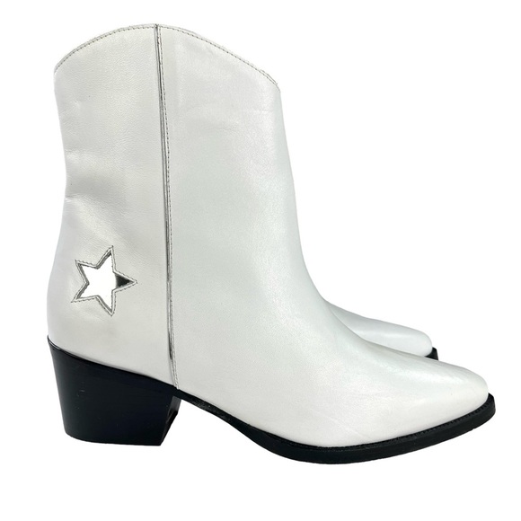 Thursday Boot Company‎ Country Star Western Cowboy White Boots Womens Size 8.5 - Picture 1 of 12